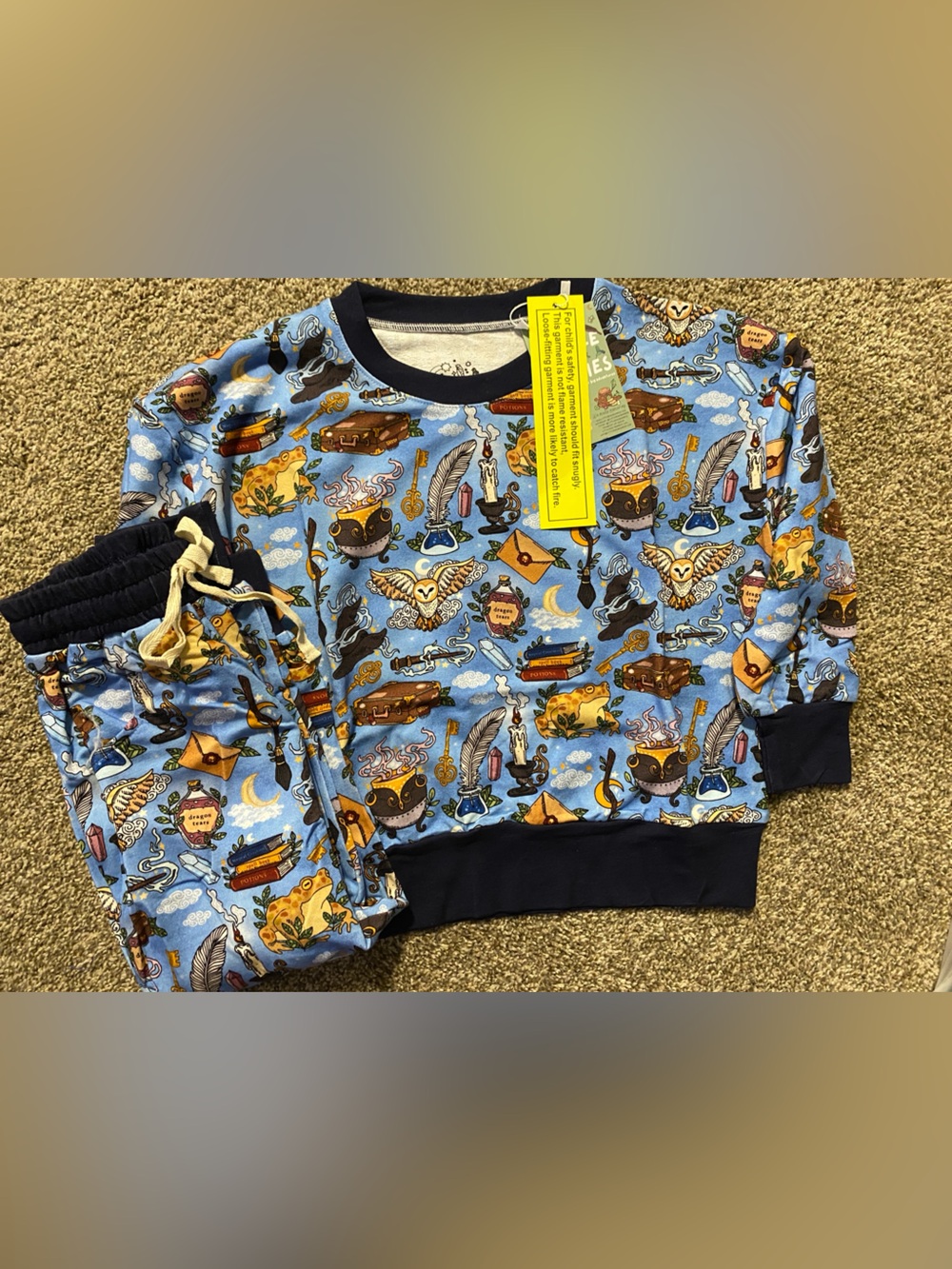 Little Bird bamboo French terry jogger set 4/5 NWT